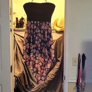 XL strapless semi-formal dress by Wild Daisy